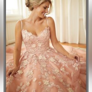 Carrafina Blush Prom/Wedding Dress